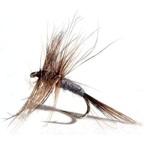 Flies Direct Adams Assortment Trout Fishing Flies (1-Dozen) Black Cover