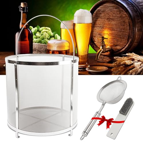 Filtre à houblon sec 35x35cm idéal pour réussir votre brassage de bière artisanale en famille