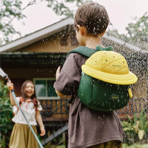 Zoy zoii Kids Backpack Cute Pineapple Toddler Backpack Gift for Little Girls and Boy Children Preschool Mini Travel Bag Age 3-62