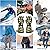 Heated Gloves for Men Women, Ski Winter Gloves 7.4V 22.2Wh Rechargeable Battery, Waterproof & Double Windproof Electric Heated Gloves, Camo Gloves for Outdoor Skiing Hunting Hiking Camping (XL)