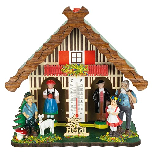 Trenkle German Black Forest weather house Heidi TU 831, Multicolored, Normal