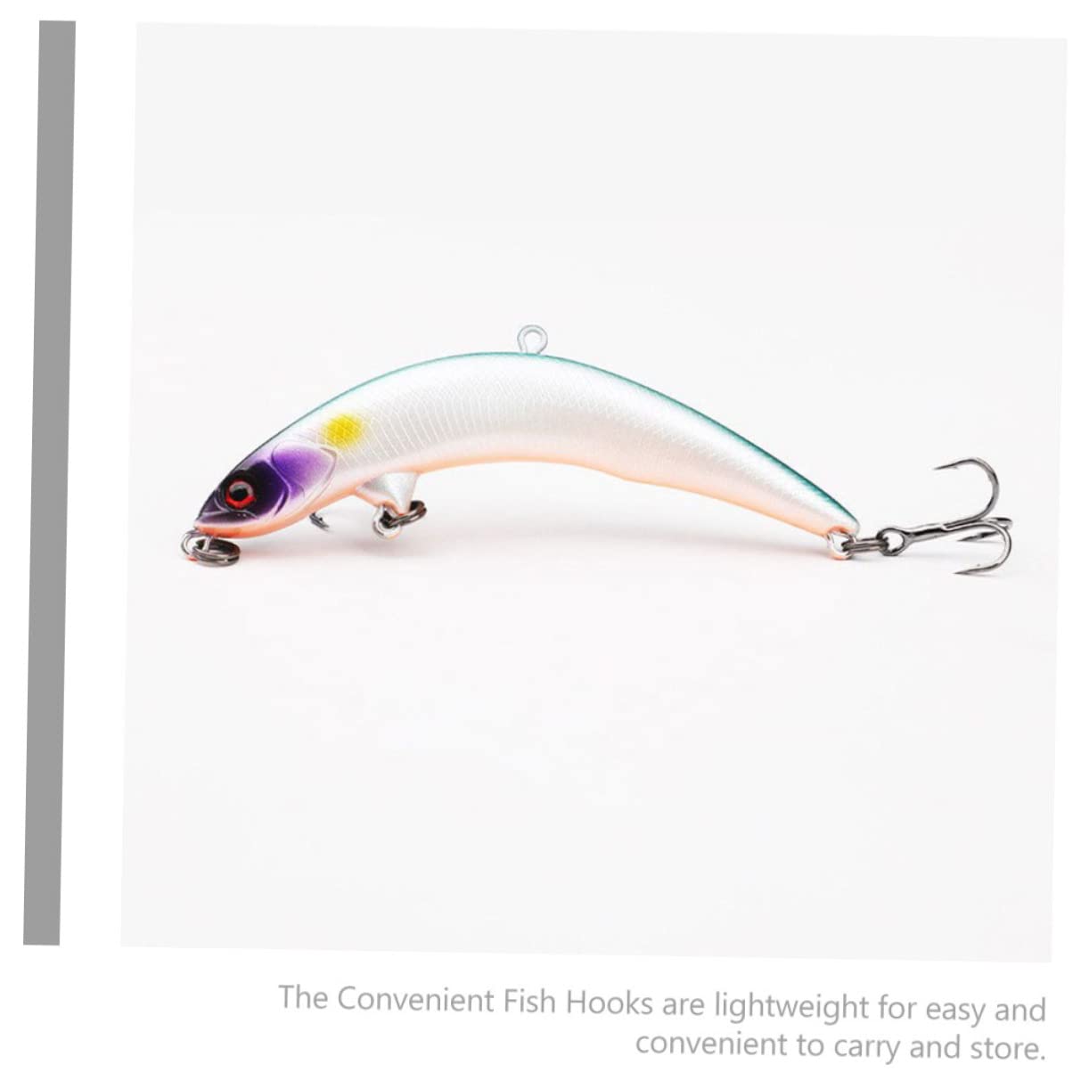 Garneck 20pezzi Ganci Sinking Per Pesca Creativa Esca Pratica Per Dolce Strumenti Di Pesca Comodi e Stabili Per Attirare Predatori