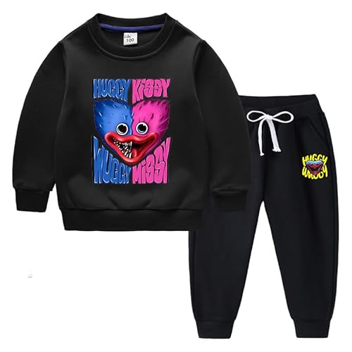 [ZMVS] �n�M�[���M�[ Poppy Playtime �q���� �W���[�W �L�b�Y ���̎q �j�̎q �t �H�~���� 2�_�Z�b�g �g���[�i�[ �X�|�[�c�p���c �㉺�Z�b�g �K�[���Y �X�E�F�b�g �p���c ���w��130/140cm �j�����p �^����