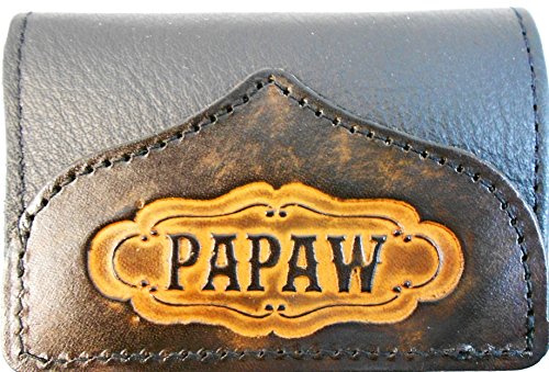 PAPAW Handcrafted Leather Trifold Wallet2