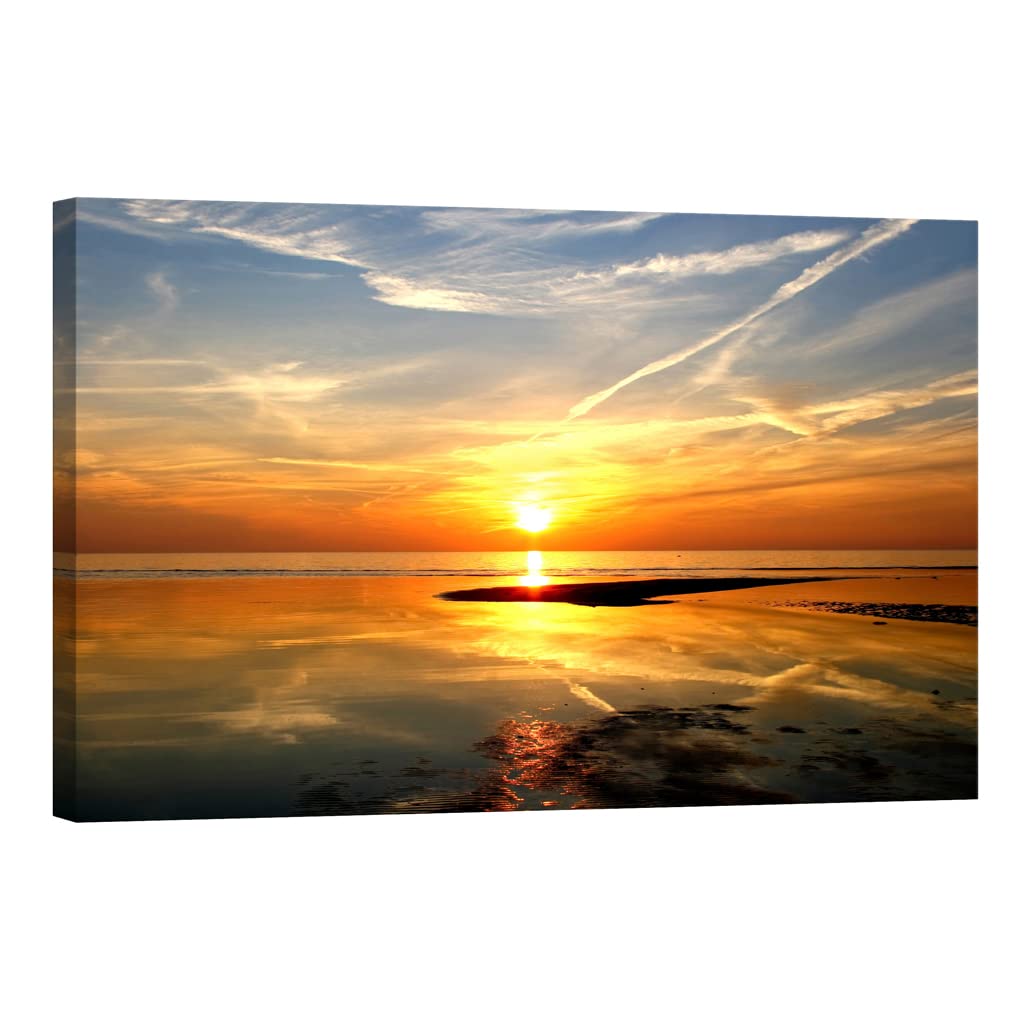 Tableau canvas Nature de décoration murale design phosphorescent 80x120