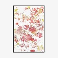 Framed Canvas Wall Art Abstract Watercolor Canvas Prints Home Artwork Decoration for Living Room,Bedroom - 16x24 inches