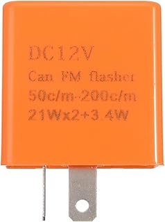 Motorcycle Switch For Automotive Motorcycle LED Indicator Flasher Relay 2 PIN Adjustable LED Flasher Relay Turn Signal Light Blinker On Off Switch