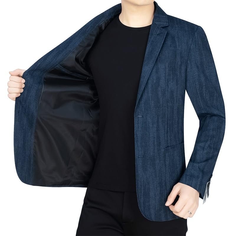 Mens Sport Coat Casual Blazers Two Button Business Suit Jacket2