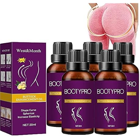 Booty Pro Hip Lifting Massage Oil, Booty Lift Hip Lifting Massage Oil, Booty Pro Oil