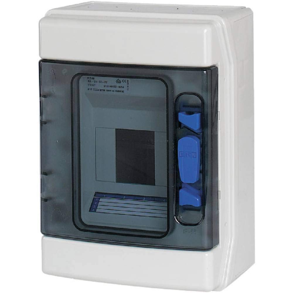 Eaton 174221 IKA coffret de distribution IP65 1 rangée 4 modules avec pinces pour installation - 3