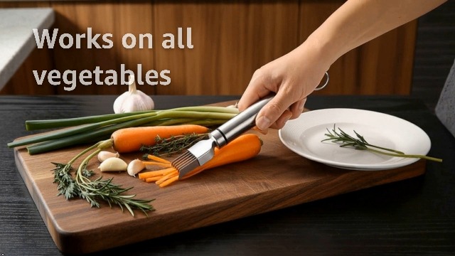 Rallador manual de acero inoxidable para verduras 2 unidades miniatura 7