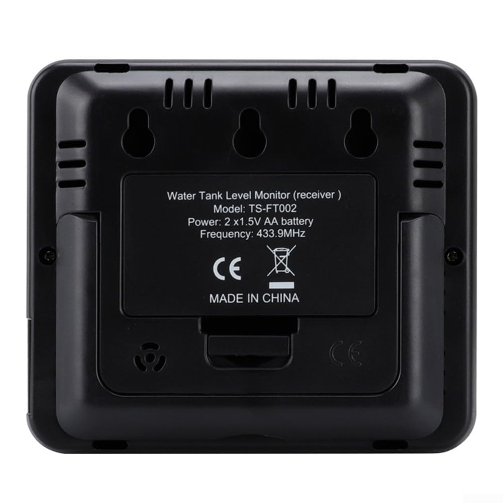 Medidor de nivel de tanque de agua, sensor de nivel de agua, medidor de nivel de tanque de agua electrónico multifuncional para interiores, sensor de nivel de líquido Ul-trasónico