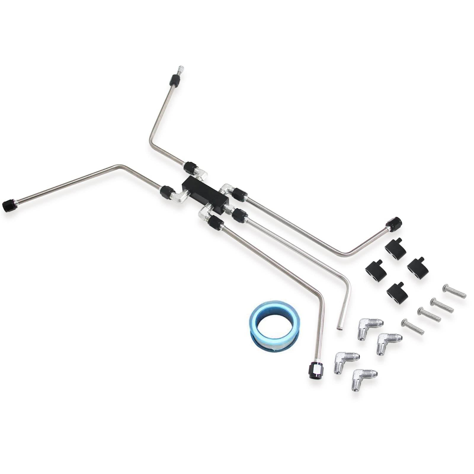 Motion Raceworks LS Edelstahl-Kühlmittel-Crossover LS1, LS2, LS3, LS6, LS7, LS9