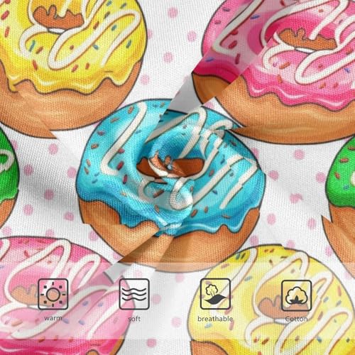 Joisal Toddlers Underwear Floral 2t Cotton Cute Panties Girl Flower Underpants Briefs Cartoon Colorful Dounts3