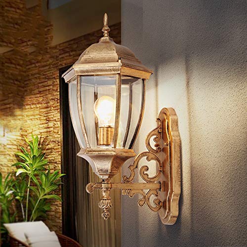 Lampe murale résistante aux intempéries pour stopper l'usure de l'humidité