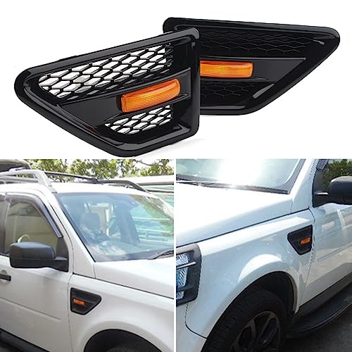 Calandre Avant Land Rover Freelander 2 LR2 Grille d'Aération Noire Latérale - 2