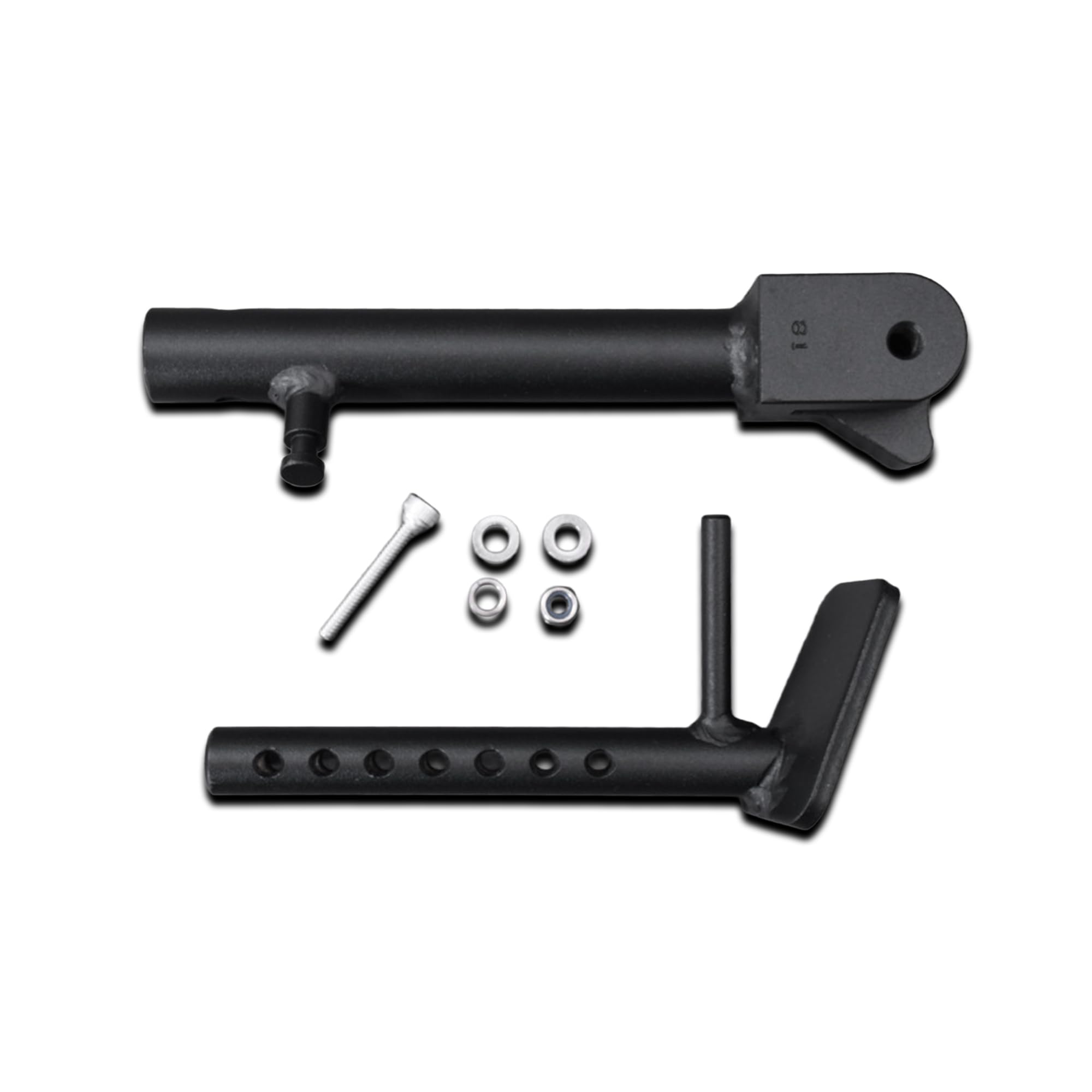 avdb-moto Cavalletto Laterale in acciaio compatibile con ROYAL ENFIELD HIMALAYAN 400/410 2018-2024, SCRAM 411 2022 2023 2024