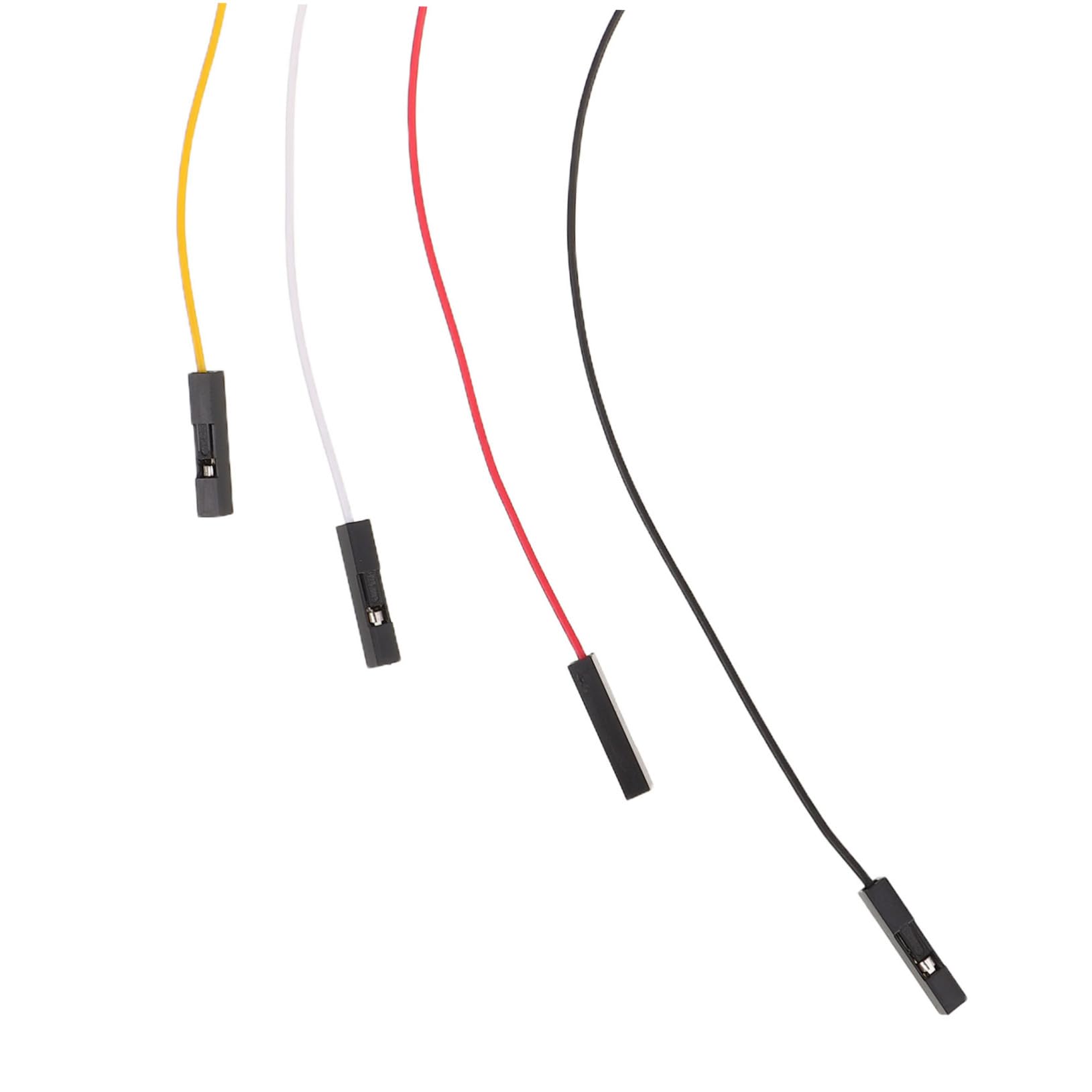 Vaguelly 10 Sztuk Przewód Zaciskowy Do Małych Urządzeń Mikro Kabel Elektryczny Grove 4-Pinowy Przewód Mikroprzewodowe Złącza Mikroprzewodowe 4-Pinowy Kabel Żeński Do