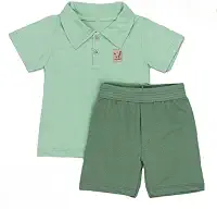 Conjunto Infantil Polo e Bermuda Loja Era Uma Vez – Roupas Confortáveis e Estilosas para Meninos de 1 a 3 Anos