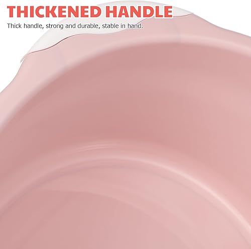 Miniatura 6 de Alipis Cucharón clásico lavabo 2 unids tamaño de lavado pie hogar plástico hogar baño lavabo simple medio lavabo pies remojar bañera