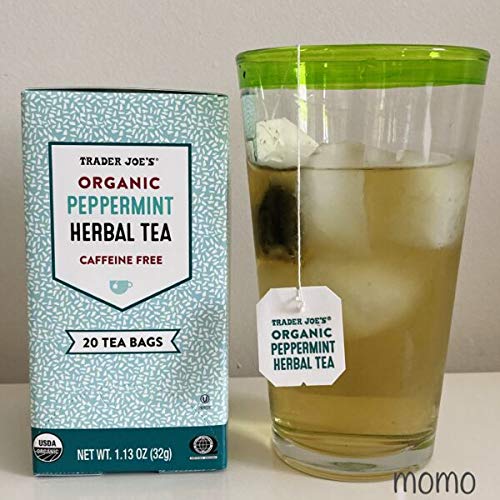 Miniatura 4 de Trader Joe's Té de menta orgánico -- 20 bolsas de té -- Sin cafeína a base de hierbas