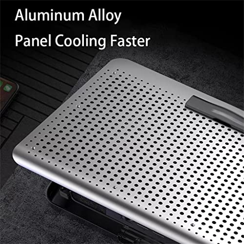Base refrigerante para laptop con ventilador silencioso ajustable miniatura 3
