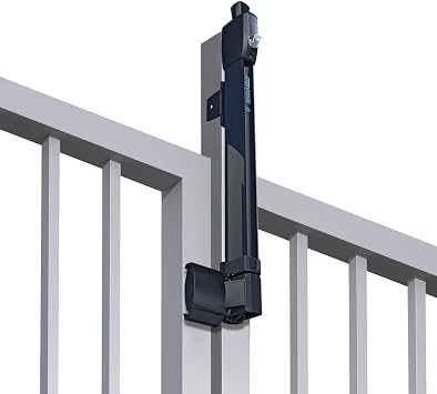 D&D ML3TPLA MagnaLatch Series 3 Top Pull Lockable-6 Pin Lock Keyed Alike, Black