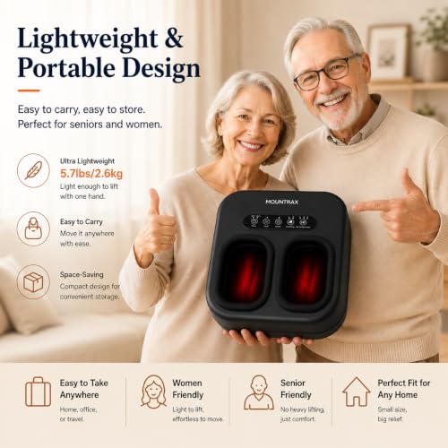 MOUNTRAX Heated Foot Massager - 61.74 w/ Code + 53% Off Code MDIKJ0JH - image 8