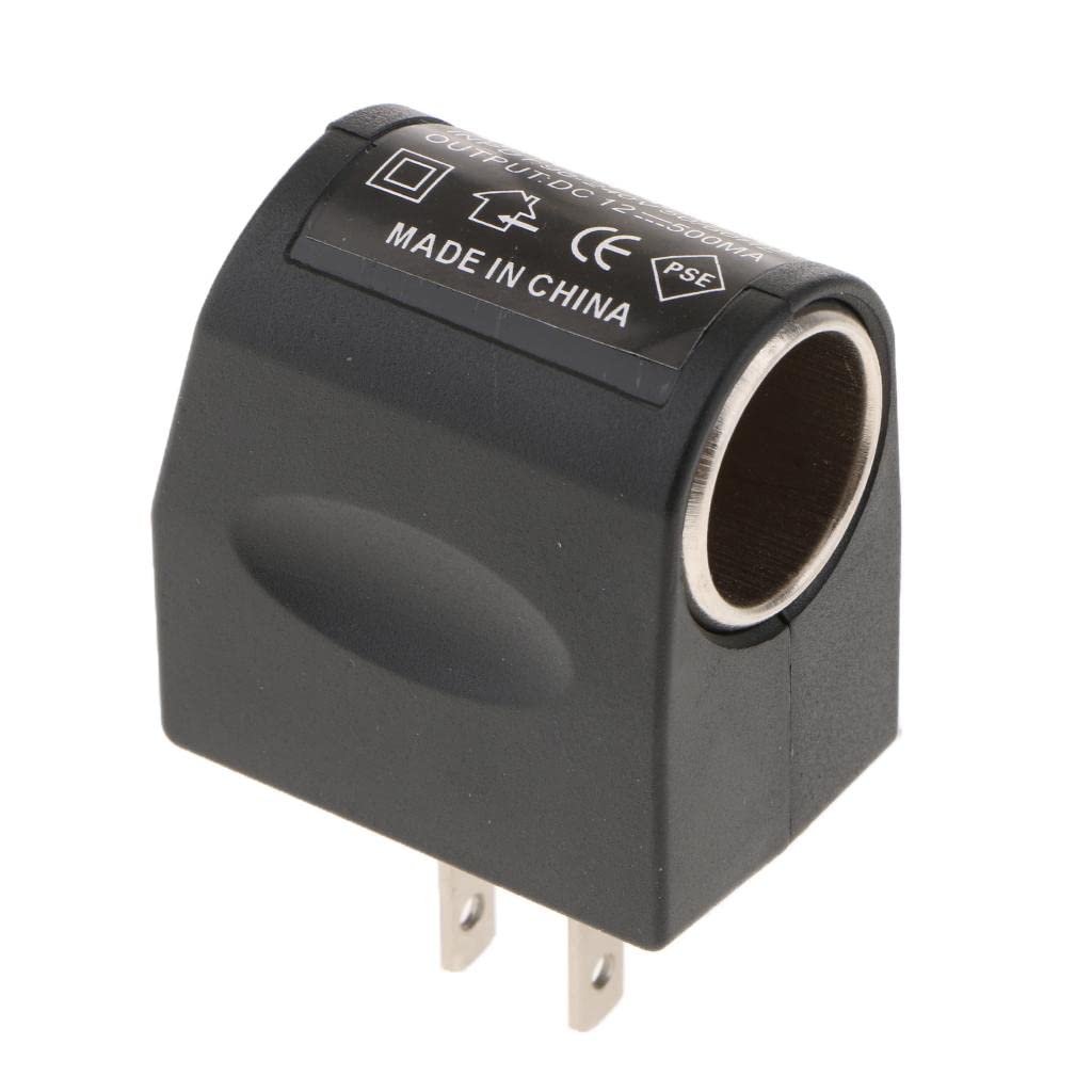 MERISHOPP Car Cigarette Lighter Adapter Converter 110V-220V Ac Wall Power to 12V Dc-image-4