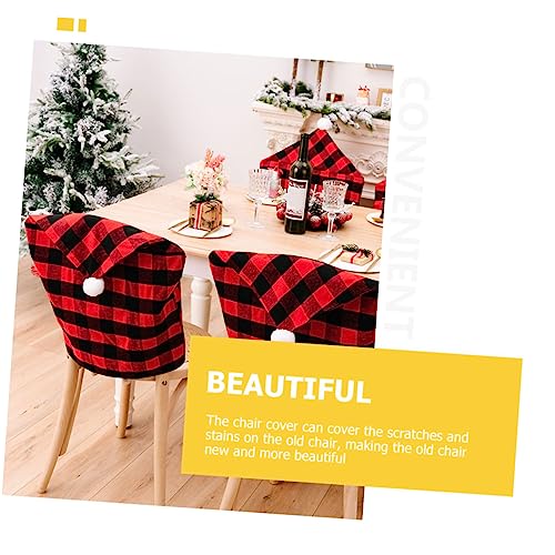 Housses de chaises de Noël pour protéger et décorer facilement votre mobilier