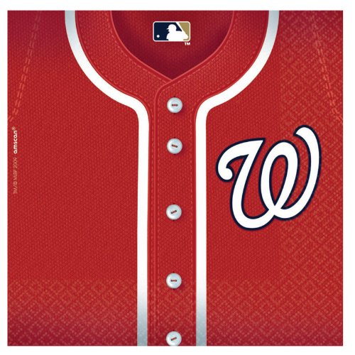 Washington Nationals Baseball - Lunch Napkins Vg?iViY싅-`ivLnEBNX}X