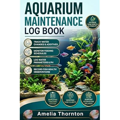 Aquarium Maintenance Log Book