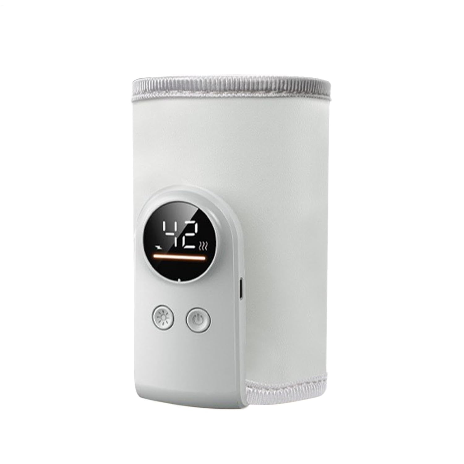 Portable Bottle Warmer, USB Milk Warmer, Professional USB Powered Heater 6.7x12.8x8.9cm for Camping Home Travel Car Feeding Travel Outdoor Milk Warmers Bag Instant Heat Insulated Sleeve