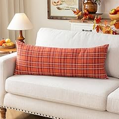 Orange Small Body Tartan Plaid