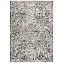 Rizzy Home Alora Decor Swagger 53"x76" Distress Gray/Natural/Tan/Dk Gray Area Rug