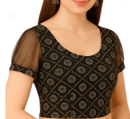 Women's Ethnic Readymade Blouse | Stylish Stretchable Saree Blouse for All OccasionsBlouse-38_30-picture-37