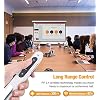 Wireless Presenter Remote, RF 2.4GHz USB Presentation Remote Control PowerPoint Presentation Clicker for Keynote/PPT/Mac/PC ... (White)