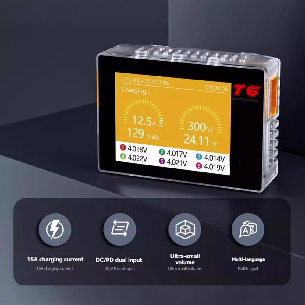 Amazon.co.jp: Wshelkgc 300W インテリジェント バランス チャージャー