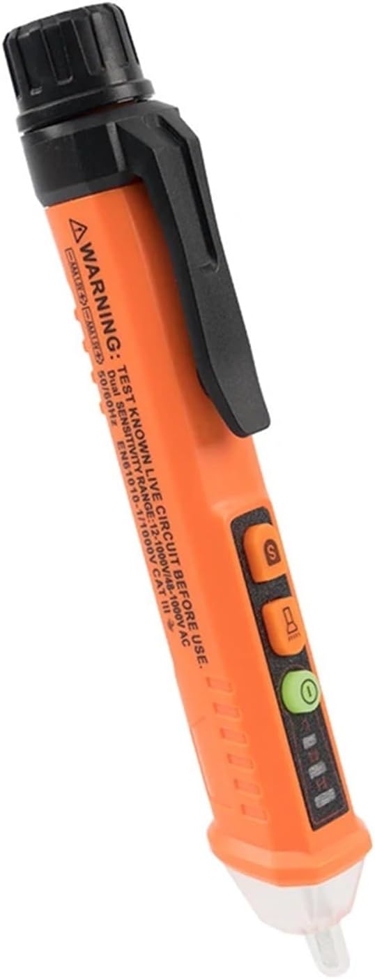Non-Contact Voltage Tester Live/Phase Wire Breakpoint 12-1000V Current Electric Sensor Test Pencil Voltage Indicator