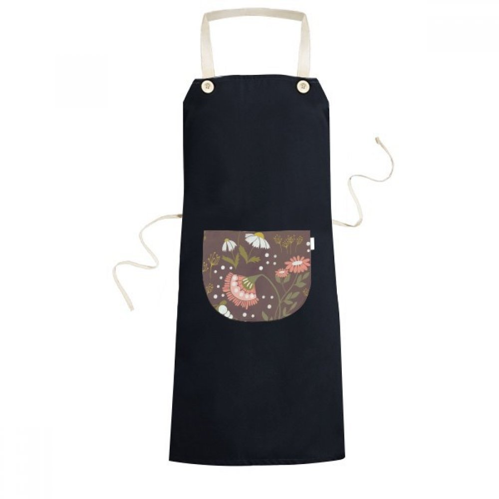 Tablier de cuisine imprimé plantes 70x67cm idée cadeau chef homme et femme