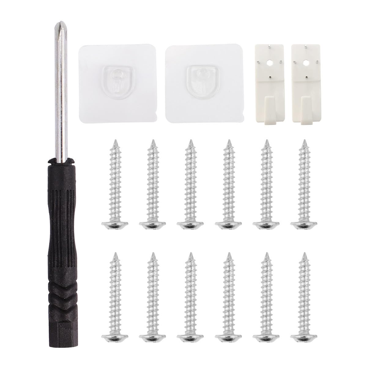 Estante Flotante de Pared Blanco para Caja de Enrutador y Control Remoto Diseño Hueco Inferior, Soporte de Montaje en Pared Adecuado para Sala de Estar u Oficina