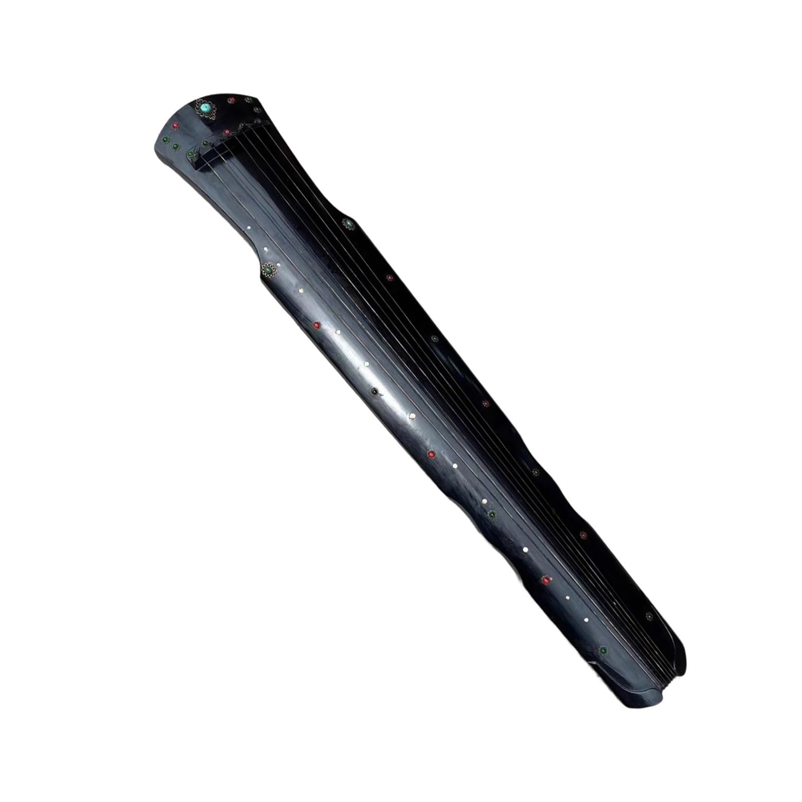 Ręcznie Robiony Hebanowy Guqin Tradycyjny Instrument Strunowy Guqin (chińska Cytra)