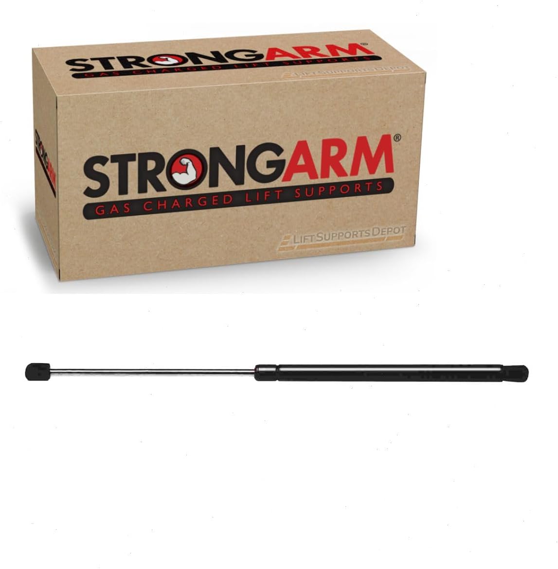 STRONGARM 6799 Hatch LIFT Support, black and chrome