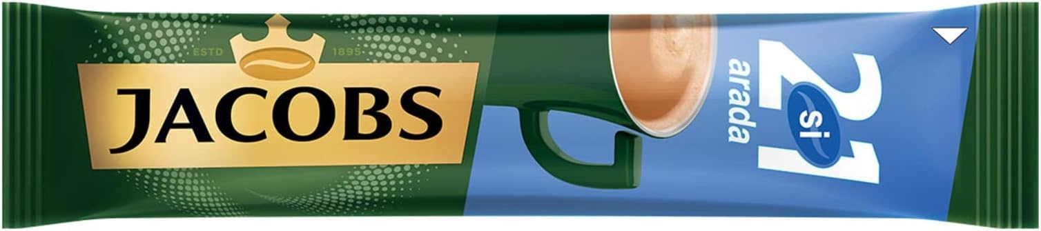 Jacobs 2 in 1 Unsweetened Instant Coffee - 40 sticks