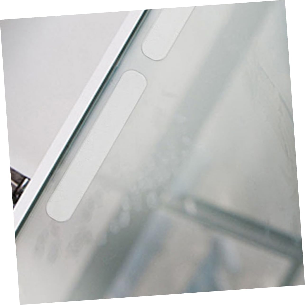 10sheets Clear Cabinet Bumpers Flexible Silicone Protectors for Cupboard Doors Sliding Doors and Glass Tabletops Prevent Scratches and Dents Easy to Use and Durable