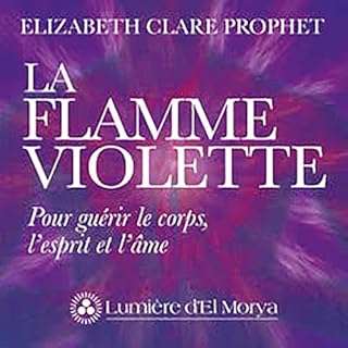 Couverture de La flamme violette