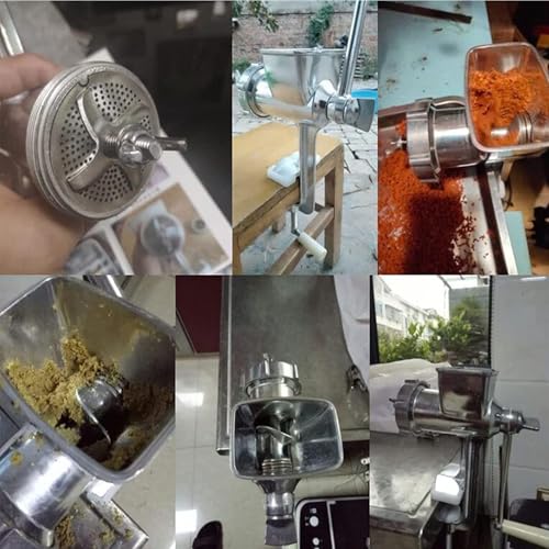 Máquina manual de pellets de alimentos para mascotas con múltiples moldes para producción casera de piensos para perros, gatos, peces, aves de corral y conejos
