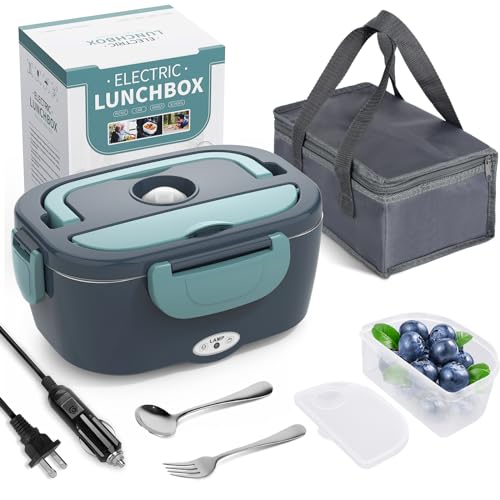 Herrfilk Electric Lunch Box Food Heater, 3 in 1 Ultra Quick Heated…
