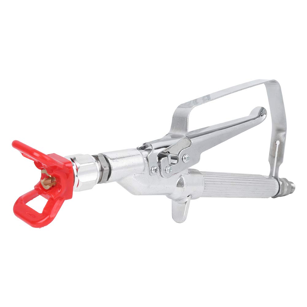 Aerografo ergonomico per spruzzatore di vernice G1/4 pollici in acciaio inossidabile ad alta pressione per strumenti hardware