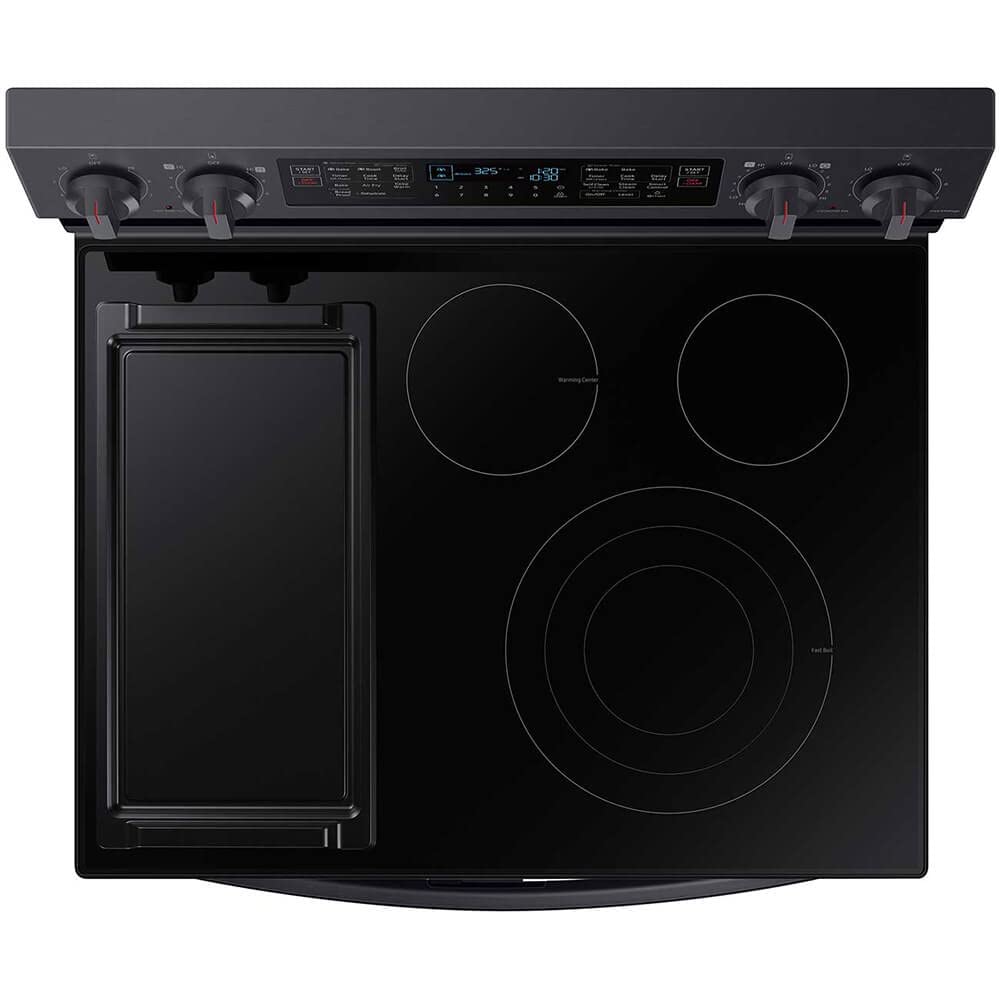 Samsung NE63A6751SG 6.3 Cu. Ft. Black Stainless Steel Smart Freestanding Electric Range
